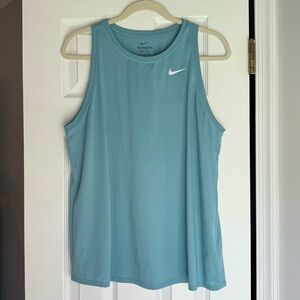 Nike Dri-Fit Tank Top — Teal Blue — Size XL
